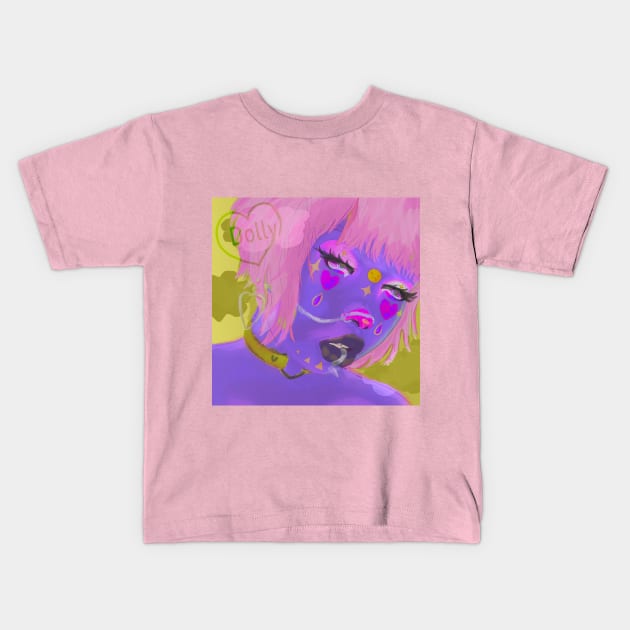 Girly Kids T-Shirt by Flowersintheradiator